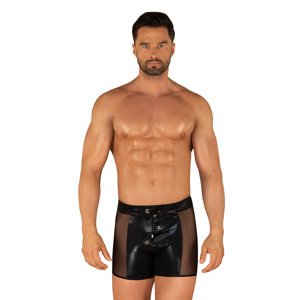 Sexy pánské plavky Punta Negra swim shorts - Obsessive Barva: černá, Velikost: S/M