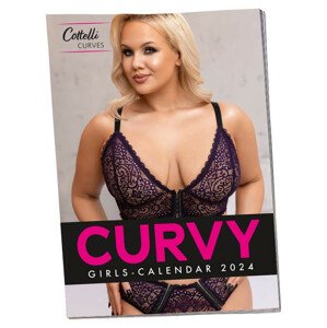 Curvy Girls - plus size erotický kalendář - 2024 (10ks)