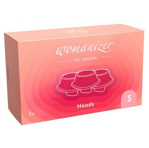Womanizer Premium Eco - sada náhradních zvonků - růžová (3ks) - M