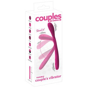 Couples Choice - dobíjecí vibrátor s dvojitým motorem (růžový)