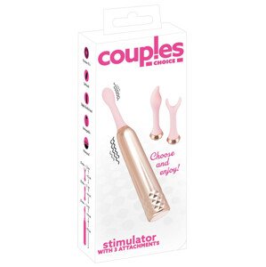 Couples Choice - cordless clitoral vibrator set (3 pieces)