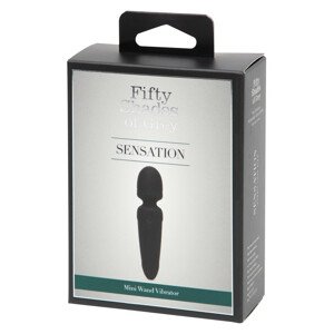 Padesát odstínů šedi - Sensation Wand mini masážní vibrátor (černý)