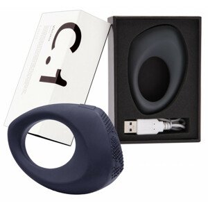LAID C.1 - USB silicone clitoral vibrator (black)