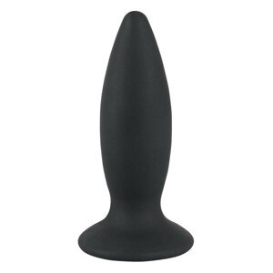 Black Velvet M - nabíjecí anální vibrátor pro středně pokročilé (černý)