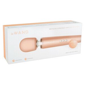 Le Wand Petite - exkluzivní bezdrátový masážní přístroj (růžově zlatý)