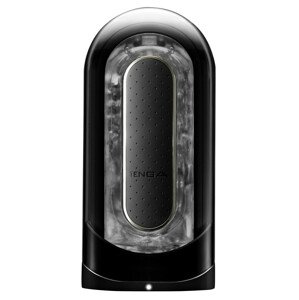 TENGA Flip Zero - vibrační masturbátor (černý)