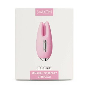 Svakom Cookie - dobíjecí vibrátor na klitoris (světle růžový)