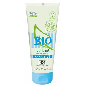 HOT Bio Sensitive - veganský lubrikant na bázi vody (100ml)