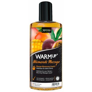JoyDivision WARMup - hřejivý masážní olej - mango - mučenka (150ml)