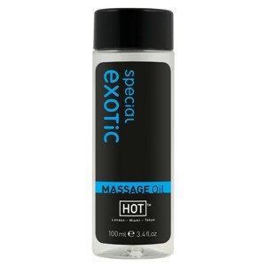 HOT masážní olej - speciální exotický (100 ml)