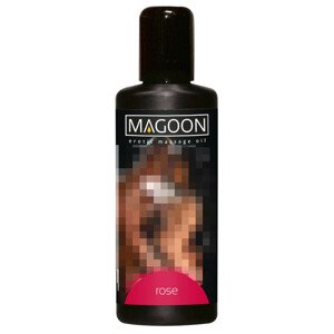 Magoon - masážní olej - růže 100ml
