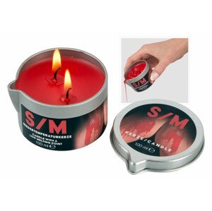 BDSM Kerze - parafínová tělová svíčka (100 ml)