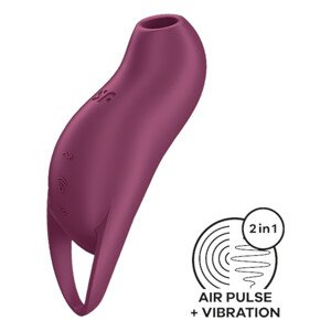 Satisfyer Pocket Pro 1 - dobíjecí stimulátor klitorisu se vzduchovou vlnou (fialový)