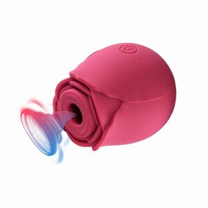 Tracy's Dog Rose - vodotěsný stimulátor klitorisu na baterie (červený)