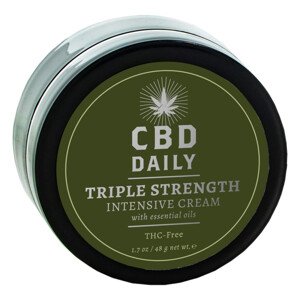 CBD Daily Triple Strength - krém pro péči o pleť na bázi konopí (48g)