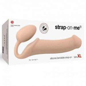 Strap-on-me XL - Připínací dildo bez řemínků - extra velké (přírodní)