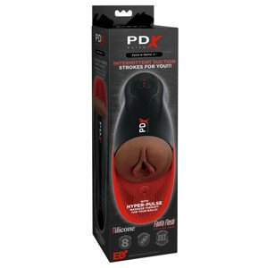 PDX Elite Fuck-O-Matic 2 - dobíjecí, sací dildo masturbátor