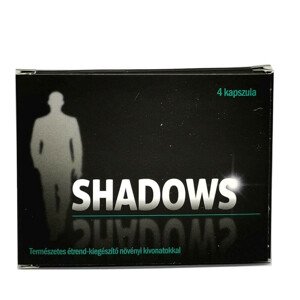Shadows - přírodní výživový doplněk pro muže (4ks)