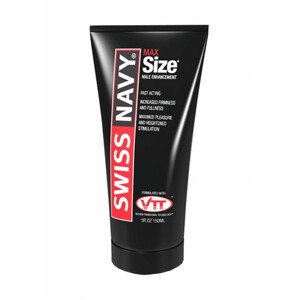 Swiss Navy MAX Size - stimulační krém pro muže (150 ml)