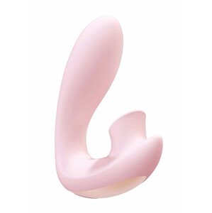 Irresistible Desirable - vibrátor bodu G a stimulátor klitorisu v jednom (růžový)