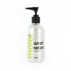 Male Cobeco Anal relax - anální lubrikant na bázi vody se zklidňujícím účinkem (250ml)