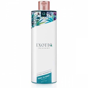Exotiq Body To Body - dlouhotrvající masážní olej (500 ml)