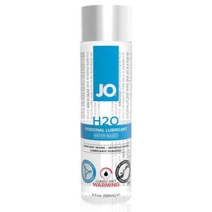 JO H2O - hřejivý lubrikant na vodní bázi (120 ml)