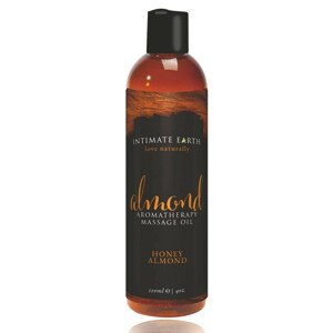 Intimate Earth Almond - Organický masážní olej - Medová mandle (240 ml)