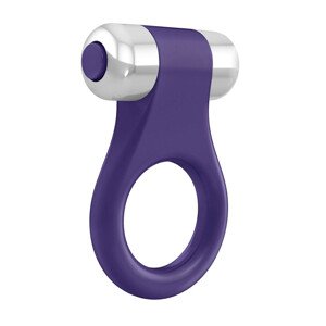 Ovo B1 - vibrating penis ring (purple)