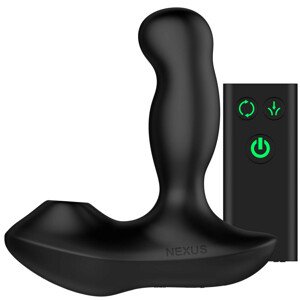 Nexus Revo Air - rechargeable radio controlled anal vibrator with airwave (black)