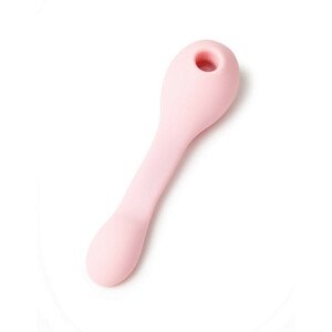 Puissante Coco - vodotěsný, bateriově napájený flexibilní vibrátor a stimulátor klitorisu (růžový)