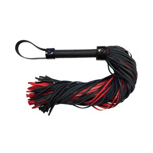 Rouge Leather Handle, Leather Flogger