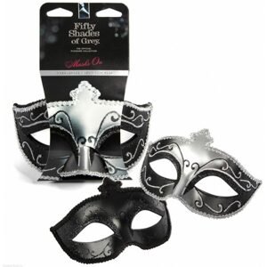 Fifty Shades of Grey Masquerade Mask Twin Pack Sada dvou luxusních masek na oči